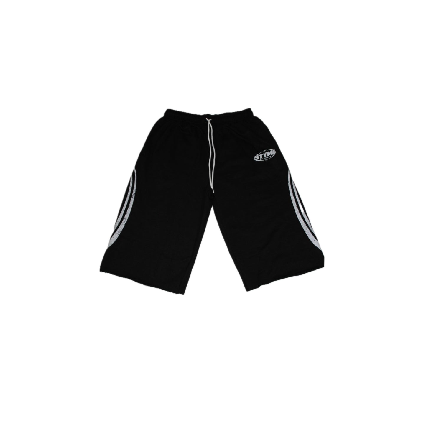 STYMI 3/4 Black Shorts