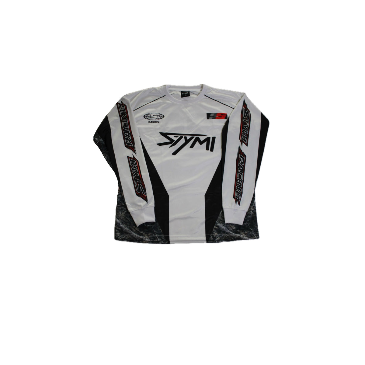 STYMI “Racer” White Longsleeve