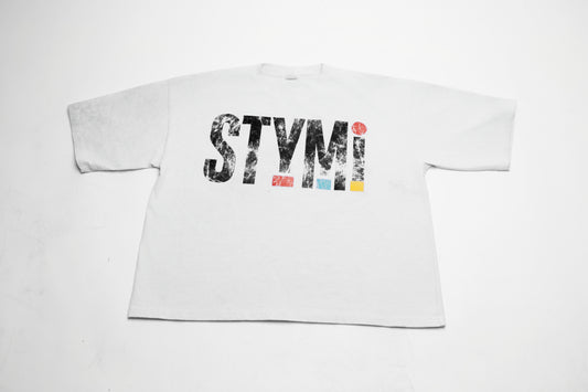 White Gusher Tee