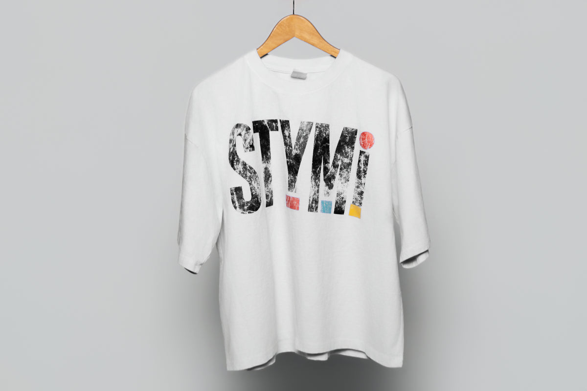 White Gusher Tee