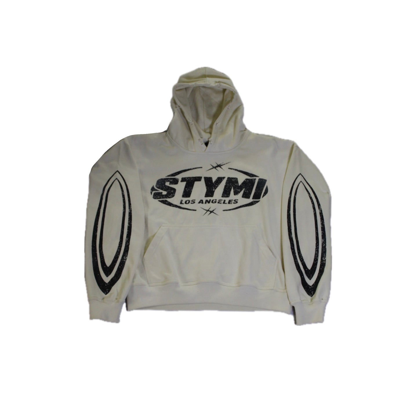 STYMI Stamp Cream Pullover Hoodie